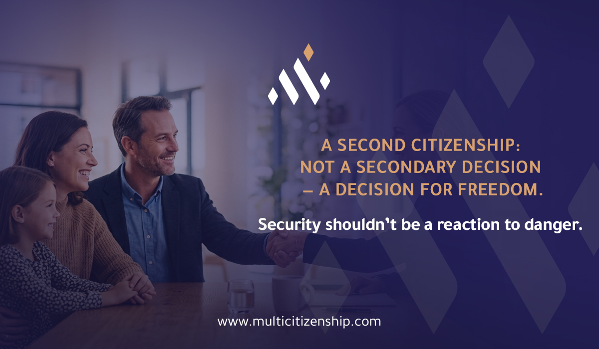 Second Citizenship: Not an Escape Plan, a Freedom Plan
